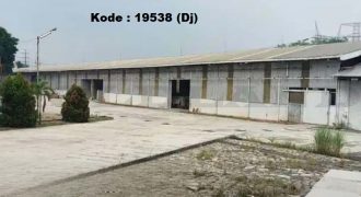 Kode : 19538 (Dj), Dijual gudang gunung putri, luas 18.605 m2, Bogor