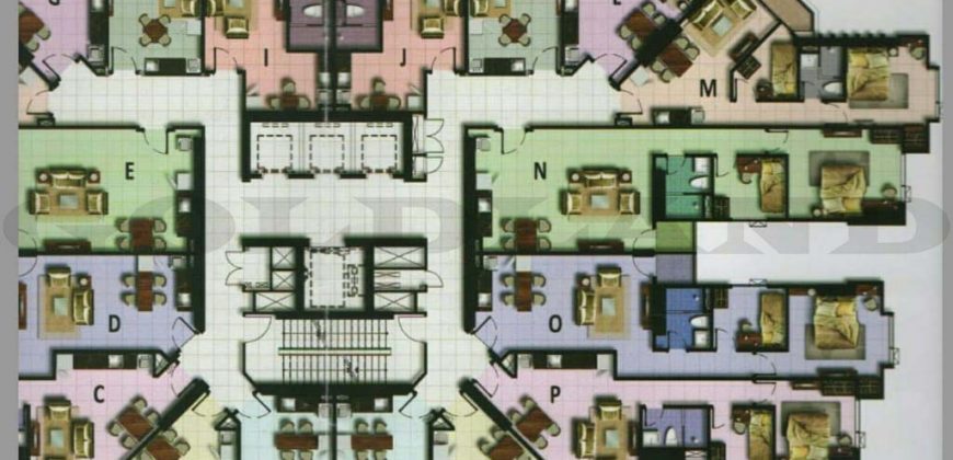 Kode : 14070 (Si), Dijual apartment the mansion, luas 57 meter, Jakarta Pusat