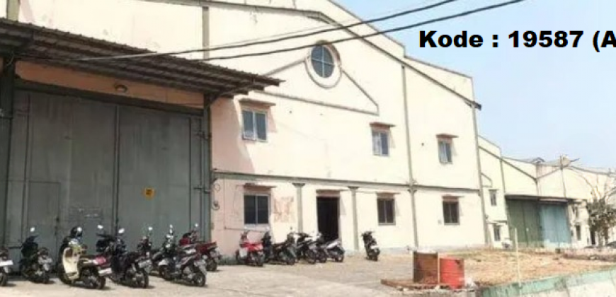 Kode : 19587 (Ad), Disewa gudang tangerang, luas 1206, Banten