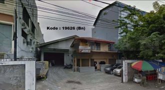 Kode : 19625 (Bn), Dijual gudang kebayoran lama, luas 1052 m2, Jakarta Selatan