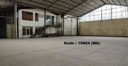 Kode : 19864 (Wb), Dijual/sewa gudang jatinegara, luas 1680 m2, Jakarta Timur