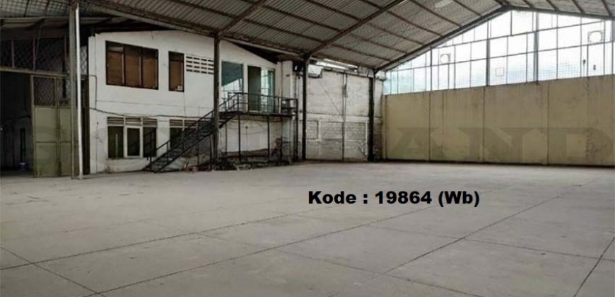 Kode : 19864 (Wb), Dijual/sewa gudang jatinegara, luas 1680 m2, Jakarta Timur