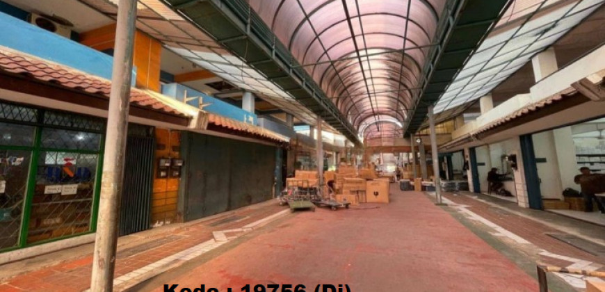 Kode : 19756 (Dj), Dijual ruko senen, luas 120 m2, Jakarta Pusat