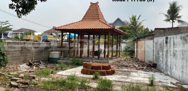 Kode : 17780 (Ir), Dijual tanah kebon jeruk, luas 378 m2 Jakarta barat