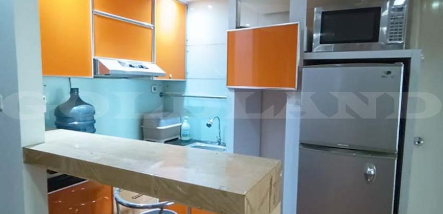 Kode : 17840 (Si/Dj), Dijual/sewa apartment mediteraniasatu,luas 42 m2, Jakarta barat