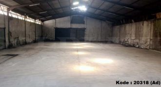 Kode : 20318 (Ad),Disewa gudang pluit, luas 1000 m2,Jakarta Utara