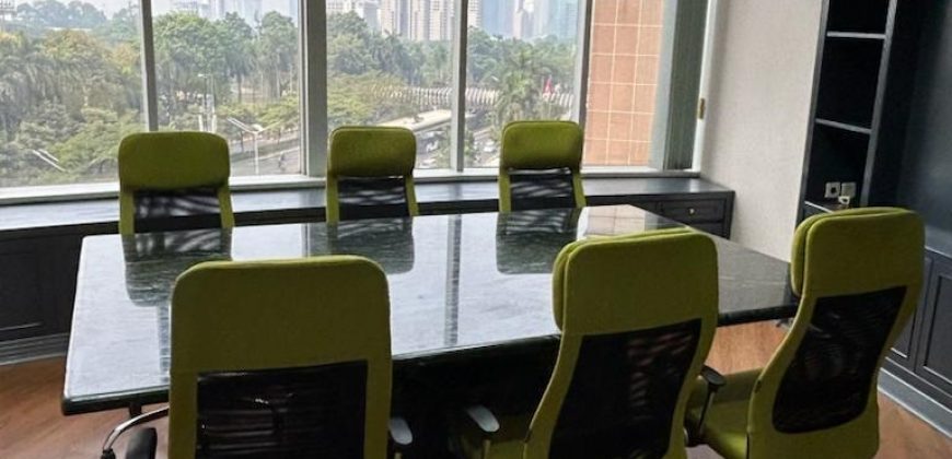 Kode : 20455 (Js),Disewa office menara sudirman,luas 218 m2,Jakarta Selatan