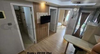 Kode : 20159 (Ha), Disewa apartment green lake, luas 36 m2, jakarta Utara