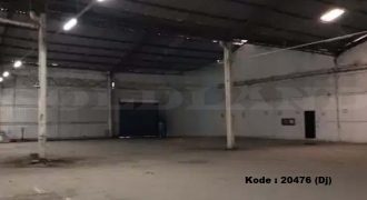 Kode : 20476 (Dj), Disewa gudang pasar rebo,luas 2800 m2,Jakarta Timur