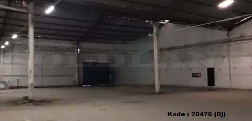 Kode : 20476 (Dj), Disewa gudang pasar rebo,luas 2800 m2,Jakarta Timur