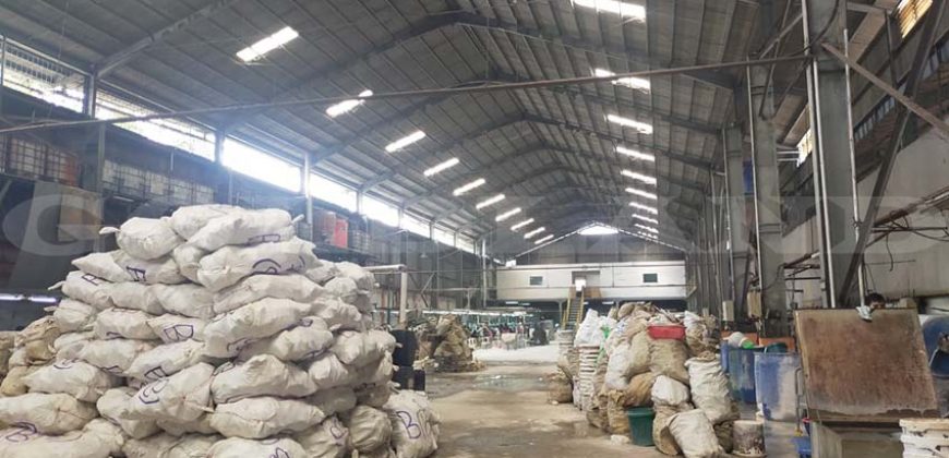 Kode : 20567 (Br),Dijual gudang Bantar gebang,luas 8888 m2,Bekasi