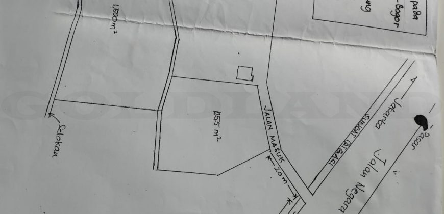 Kode : 20750 (Ad),Dijual tanah cikreteg,luas 9000 m2,Jawa Barat