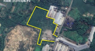 Tanah Dijual Banten, Luas 28.783 Meter, Kode :21278 Dj/Br/Fd