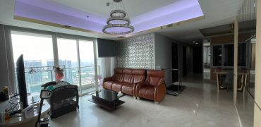 Apartemen Dijual The Kensington Royal Suites, Full Furnish, Luas 148,8 Meter, Kode :21433 Br