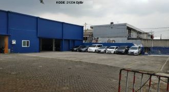 Gudang Disewa Jatibening, Strategis, Luas 19×54 Meter, Kode :21234 Dj/Br